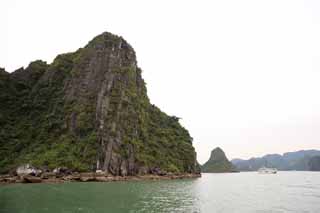 Foto, materieel, vrij, landschap, schilderstuk, bevoorraden foto,Halong Bay, , , , 