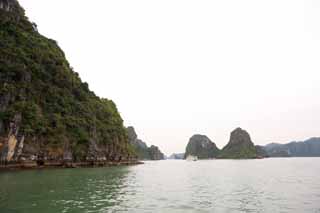 fotografia, materiale, libero il panorama, dipinga, fotografia di scorta,Halong Bay, , , , 