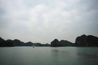 Foto, materiell, befreit, Landschaft, Bild, hat Foto auf Lager,Halong Bay, , , , 