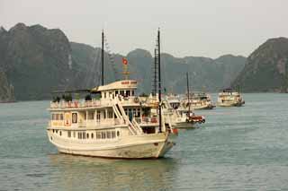 Foto, materiell, befreit, Landschaft, Bild, hat Foto auf Lager,Halong Bay, , , , 