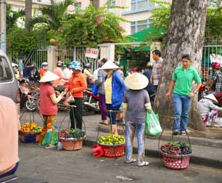 foto,tela,gratis,paisaje,fotografa,idea,Las calles de la ciudad de Ho Chi Minh., , , , 