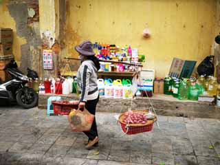 Foto, materieel, vrij, landschap, schilderstuk, bevoorraden foto,Hanoi's Old Town, , , , 