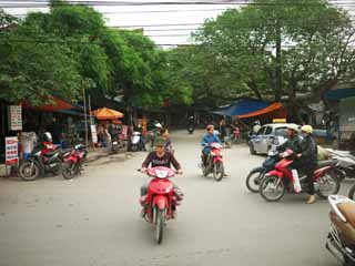 Foto, materieel, vrij, landschap, schilderstuk, bevoorraden foto,Hanoi skyline, , , , 