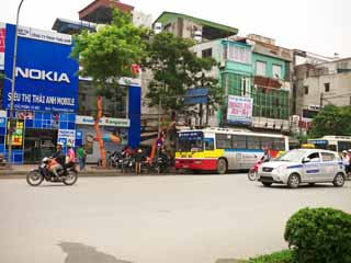 Foto, materieel, vrij, landschap, schilderstuk, bevoorraden foto,Hanoi skyline, , , , 