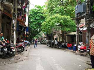 Foto, materieel, vrij, landschap, schilderstuk, bevoorraden foto,Hanoi's Old Town, , , , 