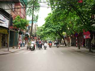 Foto, materieel, vrij, landschap, schilderstuk, bevoorraden foto,Hanoi's Old Town, , , , 