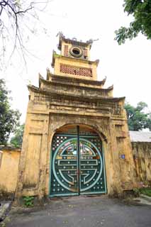 Foto, materieel, vrij, landschap, schilderstuk, bevoorraden foto,Thang Long runes Gate, , , , 