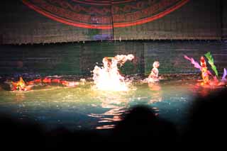 photo,material,free,landscape,picture,stock photo,Creative Commons,Water Puppet Theatre, , , , 