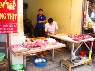 Foto, materieel, vrij, landschap, schilderstuk, bevoorraden foto,Hanoi's Old Town, , , , 