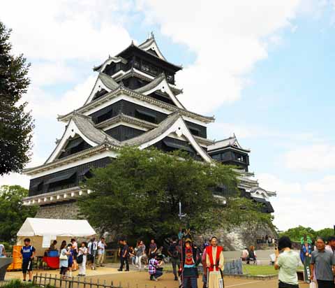 fotografia, materiale, libero il panorama, dipinga, fotografia di scorta,Al Castello di Kumamoto, , , , 