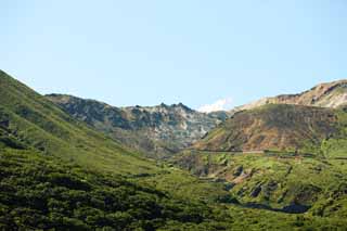 fotografia, materiale, libero il panorama, dipinga, fotografia di scorta,Kujyu mountain range, , , , 