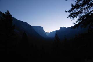 Foto, materiell, befreit, Landschaft, Bild, hat Foto auf Lager,Tagesanbruch von yosemite, Klippe, Der Tagesanbruch, Tal, YOSEMITE