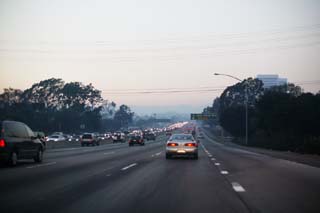 Foto, materiell, befreit, Landschaft, Bild, hat Foto auf Lager,Zu Santa Monica, Autobahn, Auto, , Tafel