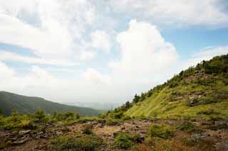 Foto, materiell, befreit, Landschaft, Bild, hat Foto auf Lager,Takamine Kougen von ikenohira Moor, , , , 