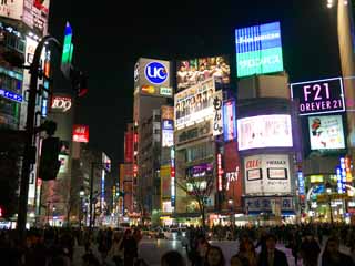 fotografia, materiale, libero il panorama, dipinga, fotografia di scorta,Shibuya, , , , 