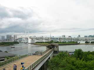 Foto, materiell, befreit, Landschaft, Bild, hat Foto auf Lager,Odaiba, , , , 