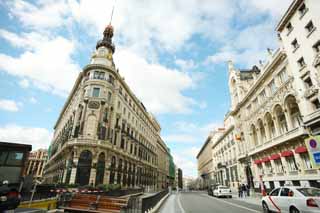 fotografia, materiale, libero il panorama, dipinga, fotografia di scorta,Madrid, , , , 