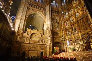 Foto, materieel, vrij, landschap, schilderstuk, bevoorraden foto,Kathedraal van Santa Maria del Toledo, , , , 