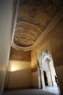 photo,material,free,landscape,picture,stock photo,Creative Commons,Alhambra Palace Lion patio, , , , 