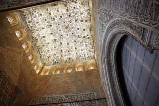 photo,material,free,landscape,picture,stock photo,Creative Commons,Alhambra Palace and the Royal, , , , 