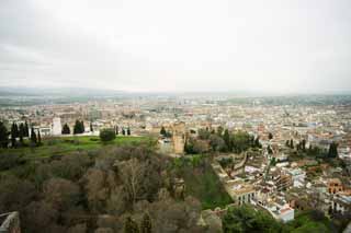 fotografia, materiale, libero il panorama, dipinga, fotografia di scorta,Quartiere albaicin, , , , 