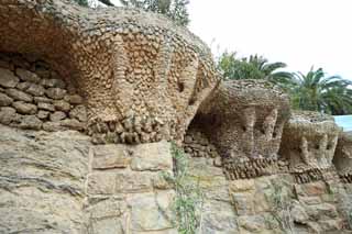 Foto, materieel, vrij, landschap, schilderstuk, bevoorraden foto,Park Guell, , , , 