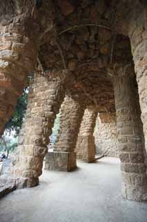 Foto, materiell, befreit, Landschaft, Bild, hat Foto auf Lager,Park Guell, , , , 