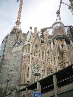 Foto, materieel, vrij, landschap, schilderstuk, bevoorraden foto,De Sagrada Familia!, , , , 