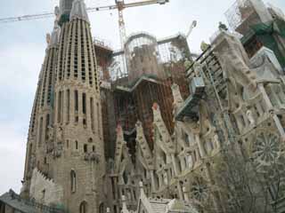 Foto, materieel, vrij, landschap, schilderstuk, bevoorraden foto,De Sagrada Familia!, , , , 