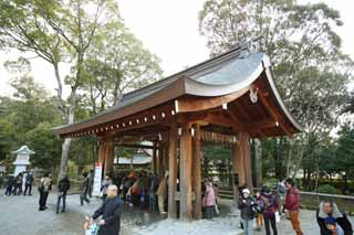 foto,tela,gratis,paisaje,fotografa,idea,Kashihara Jingu agua para instalaciones de lavado, , , , 