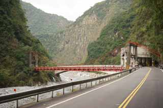 Foto, materieel, vrij, landschap, schilderstuk, bevoorraden foto,Taroko Gorge, , , , 