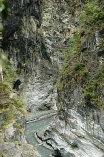 Foto, materieel, vrij, landschap, schilderstuk, bevoorraden foto,Taroko Gorge, , , , 