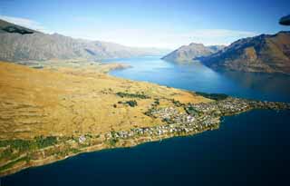 fotografia, materiale, libero il panorama, dipinga, fotografia di scorta,Il lago di Wakatipu, , , , 