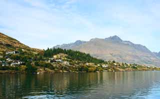 Foto, materiell, befreit, Landschaft, Bild, hat Foto auf Lager,Queenstown, , , , 