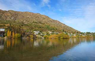 Foto, materiell, befreit, Landschaft, Bild, hat Foto auf Lager,Queenstown, , , , 