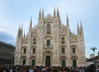 photo, la matire, libre, amnage, dcrivez, photo de la rserve,Vue sur la cathdrale Duomo de Milan, , , , 