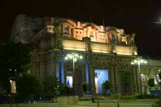 Foto, materiell, befreit, Landschaft, Bild, hat Foto auf Lager,Milano Central Station, , , , 