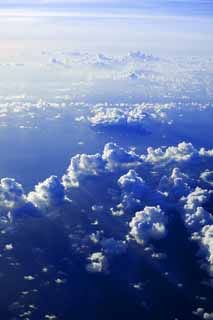 Foto, materieel, vrij, landschap, schilderstuk, bevoorraden foto,Een wolk van een zuid land, Wolk, De zee, Afschaduwing, 