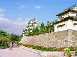 Foto, materieel, vrij, landschap, schilderstuk, bevoorraden foto,Nagoya Kasteel, Stenige muur, , , 