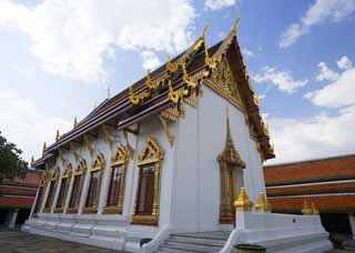 fotografia, materiale, libero il panorama, dipinga, fotografia di scorta,Tempio dello smeraldo Budda, Oro, Budda, Tempio dello smeraldo Budda, Facendo il turista