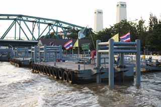 photo,material,free,landscape,picture,stock photo,Creative Commons,A lighter of Chao Phraya , barge, lighter, , The Menam