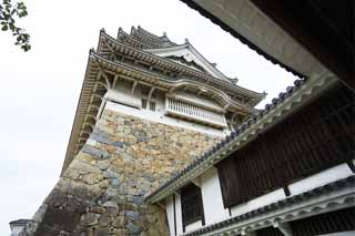 Foto, materieel, vrij, landschap, schilderstuk, bevoorraden foto,Himeji-jo Kasteel, Vier nationale schatten Kasteel, Sadanori Akamatsu, Shigetaka Kuroda, Hideyoshi Hashiba