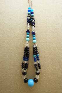 photo, la matire, libre, amnage, dcrivez, photo de la rserve,Le collier d'Ainu, Lazuli du lapis, Accessoires, collier, Ainu