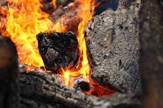 foto,tela,gratis,paisaje,fotografa,idea,Ishigami muy importante santuario fuego al aire libre, La crnica japonesa de Japn, El fuego sagrado, Un fuego al aire libre, 