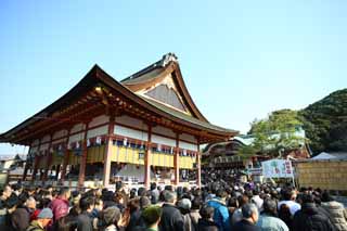 photo, la matire, libre, amnage, dcrivez, photo de la rserve,Fushimi-Inari Taisha temple, La visite de nouvelle anne  un temple shintoste, La crmonie de nouvelle anne, Inari, renard