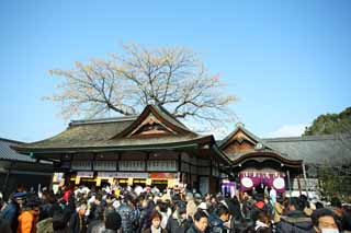 Foto, materiell, befreit, Landschaft, Bild, hat Foto auf Lager,Fushimi-Inari Taisha-Schrein, Rechnung, Neujahr, das Pfeil exorziert, mittler, Fuchs