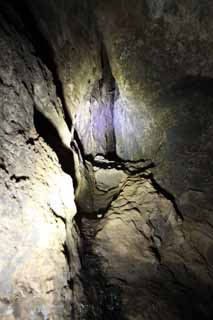 Foto, materieel, vrij, landschap, schilderstuk, bevoorraden foto,Ohkubo tunnel van Iwami-zolver-mijn, De galerie, Ader, Een eeuwig aanslagvorming, Somo