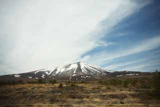 foto,tela,gratis,paisaje,fotografa,idea,Monte. Asama - yama, Nieve, Volcn, Roca de Bave, 